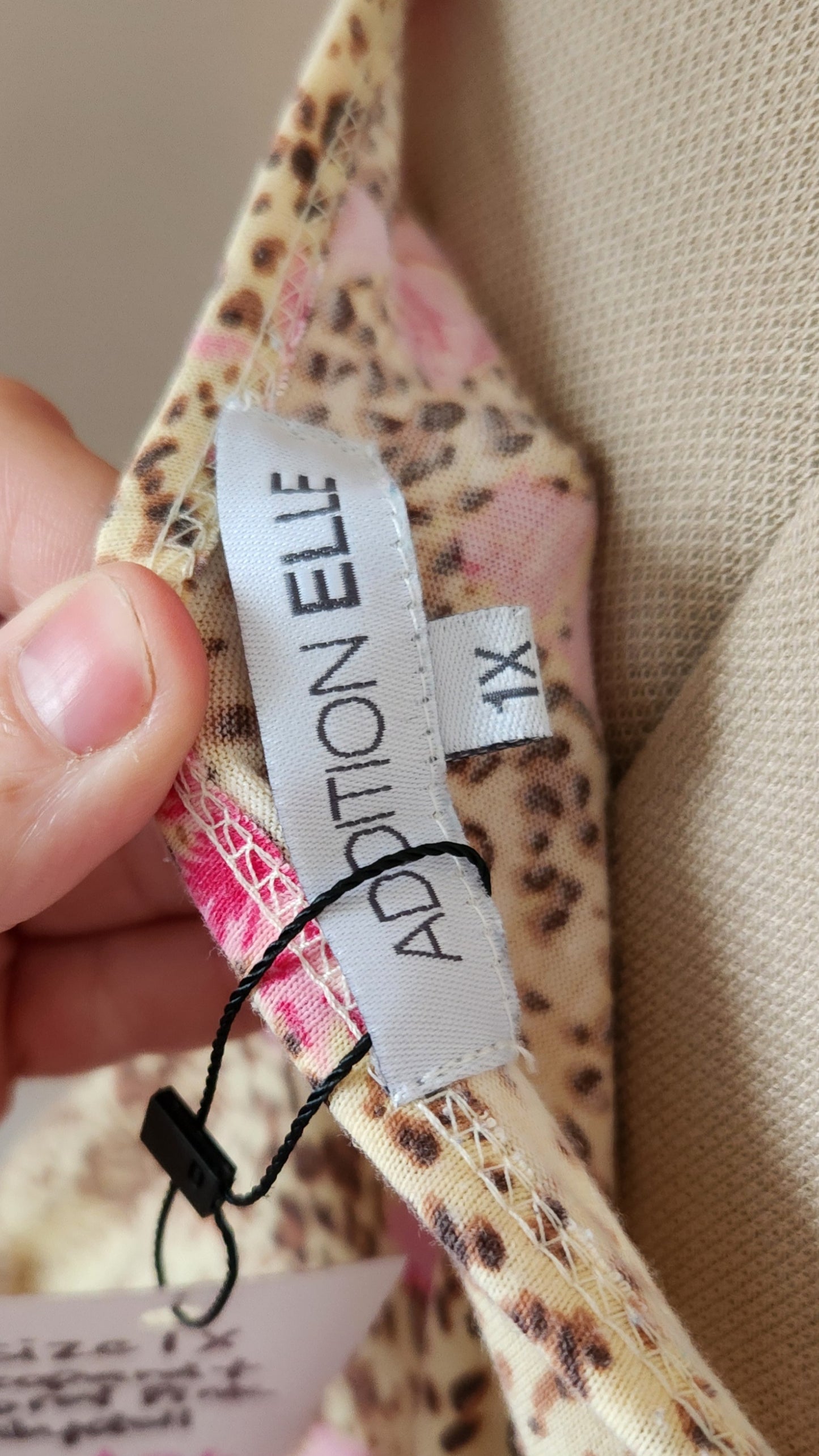 Size 1x Leopard Sleep Dress