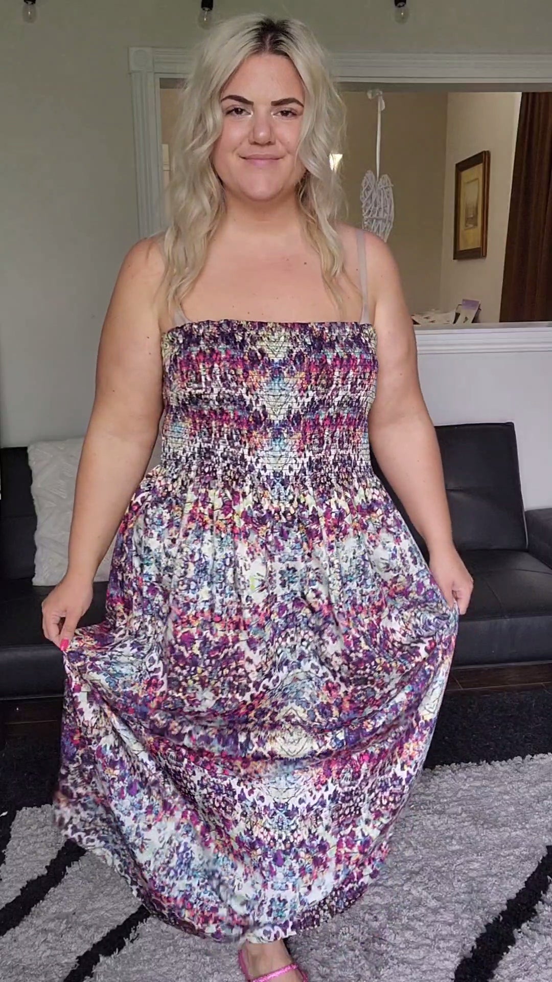 Size 4x Water Color Tube Dress